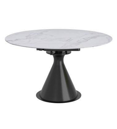  Worldwide -CALISTO-EXTENSION DINING TABLE-WHITE - (201-110WT)