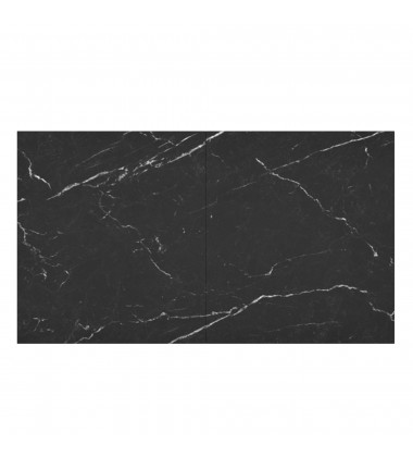  Worldwide -JULIUS-EXTENSION DINING TABLE-BLACK - (201-111BK)