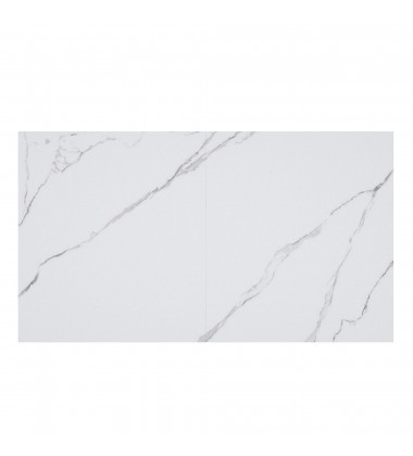 Worldwide -JULIUS-EXTENSION DINING TABLE-WHITE - (201-111WT)  Worldwide -JULIUS-EXTENSION DINING TABLE-WHITE - (201-111WT)