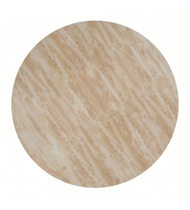  Worldwide -GODIVA-DINING TABLE-IVORY STONE - (201-142IV)