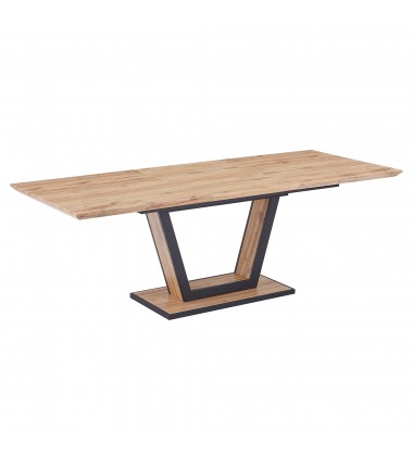  Worldwide -FORNA-EXTENSION DINING TABLE-NATURAL - (201-161NAT)