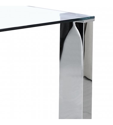  Worldwide -FRANKFURT-DINING TABLE-STAINLESS STEEL - (201-165)
