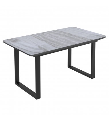  Worldwide -GAVIN-EXTENSION DINING TABLE-BLACK - (201-360BK)