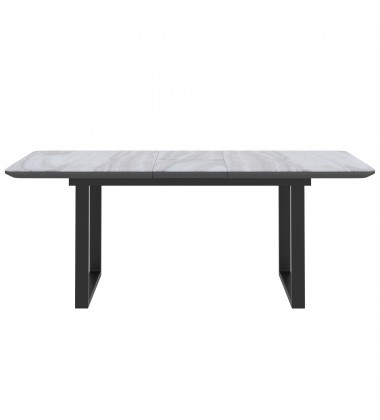  Worldwide -GAVIN-EXTENSION DINING TABLE-BLACK - (201-360BK)