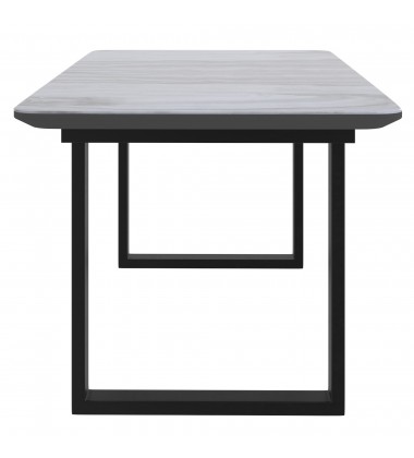  Worldwide -GAVIN-EXTENSION DINING TABLE-BLACK - (201-360BK)