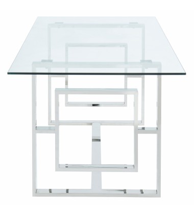  Worldwide -EROS-DINING TABLE-SILVER - (201-482CH)