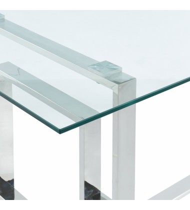  Worldwide -EROS-DINING TABLE-SILVER - (201-482CH)