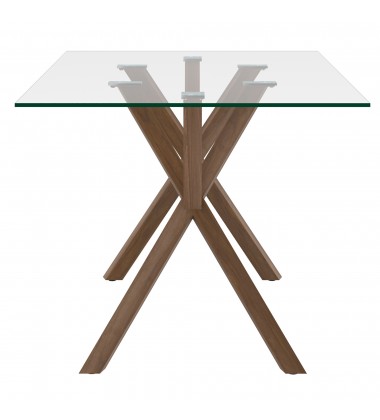 Worldwide -STARK-DINING TABLE-WALNUT - (201-535WAL) Worldwide -STARK-DINING TABLE-WALNUT - (201-535WAL)