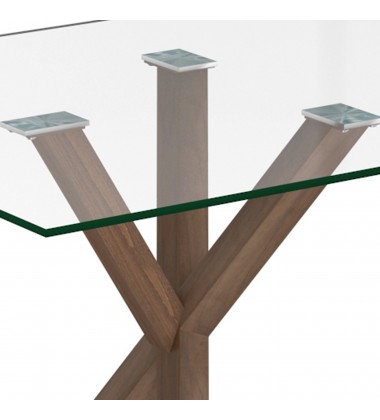 Worldwide -STARK-DINING TABLE-WALNUT - (201-535WAL) Worldwide -STARK-DINING TABLE-WALNUT - (201-535WAL)
