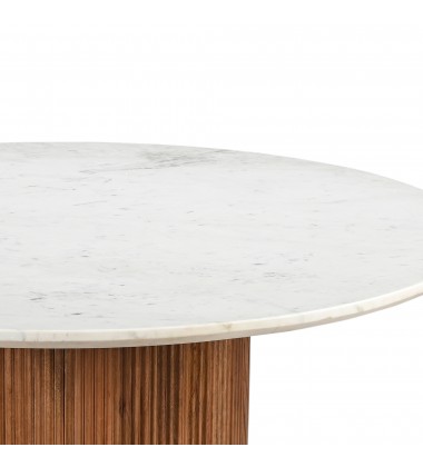 Worldwide-ROUND DINING TABLE-(201-551WAL) Worldwide-ROUND DINING TABLE-(201-551WAL)