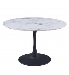  Worldwide -ZILO-DINING TABLE LARGE-BLACK - (201-671BK_L)