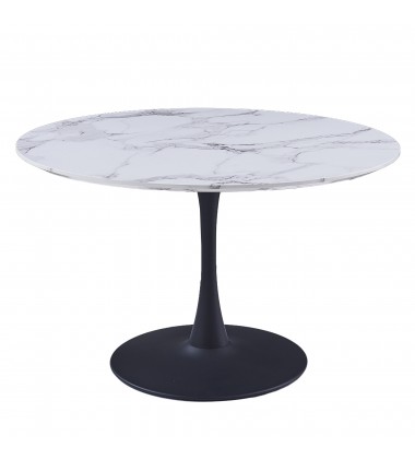  Worldwide -ZILO-DINING TABLE LARGE-BLACK - (201-671BK_L)