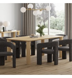  Worldwide-LARGE RECT. DINING TABLE-(201-751NATLG)