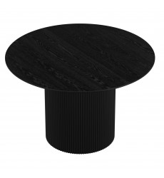  Worldwide-ROUND DINING TABLE-(201-782BLK)