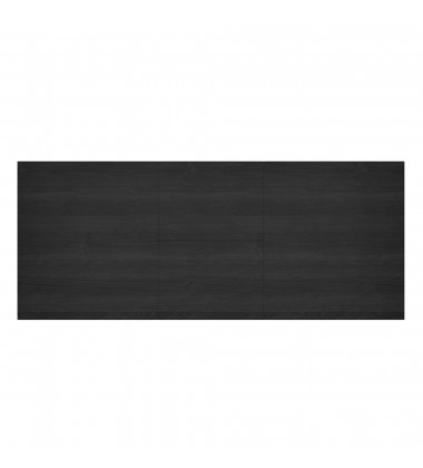  Worldwide -ECLIPSE-EXTENSION DINING TABLE-BLACK - (201-860BLK)