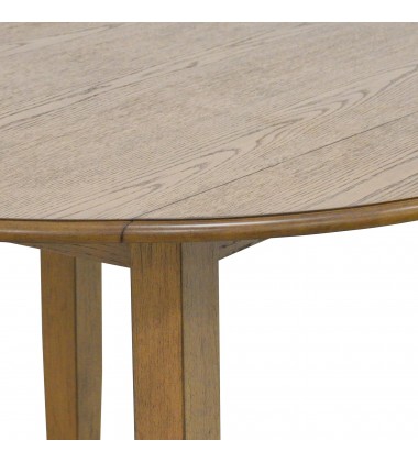 Worldwide-ROUND DINING TABLE-(201-863WAL)  Worldwide-ROUND DINING TABLE-(201-863WAL)