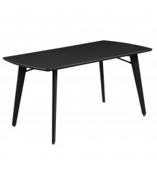  Worldwide -LEON-DINING TABLE-BLACK - (201-893BLK)