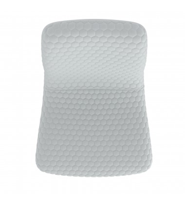  Worldwide -BRIXX-SIDE CHAIR-LIGHT GREY PU - (202-083LGY)