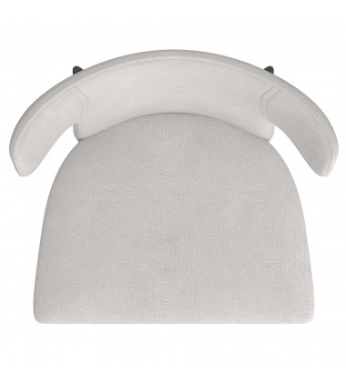  Worldwide -OLIS-SIDE CHAIR FABRIC-BEIGE - (202-085BEG)