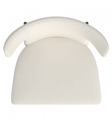  Worldwide -OLIS-SIDE CHAIR PU-BEIGE - (202-085PUBG)