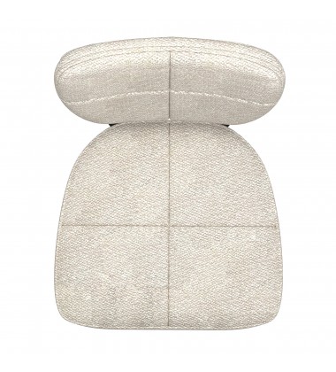  Worldwide -ZEKE-SIDE CHAIR-BEIGE - (202-090BG)