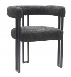 Worldwide -SCARLET-DINING CHAIR-CHARCOAL - (202-108CH)  Worldwide -SCARLET-DINING CHAIR-CHARCOAL - (202-108CH)