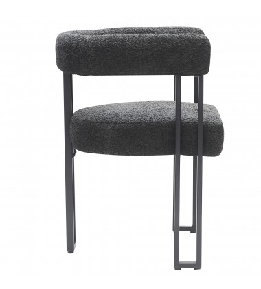  Worldwide -SCARLET-DINING CHAIR-CHARCOAL - (202-108CH)