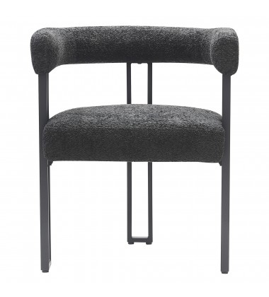  Worldwide -SCARLET-DINING CHAIR-CHARCOAL - (202-108CH)