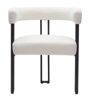  Worldwide -SCARLET-DINING CHAIR-IVORY - (202-108IV)