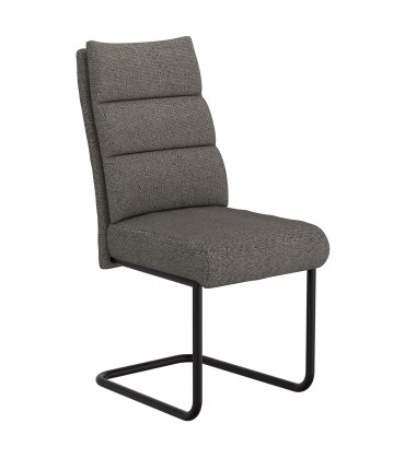 Worldwide -BRODI-DINING CHAIR-CHARCOAL - (202-138CH)
