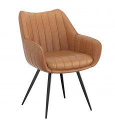  Worldwide -TALON-DINING CHAIR-CAMEL - (202-139CAM)