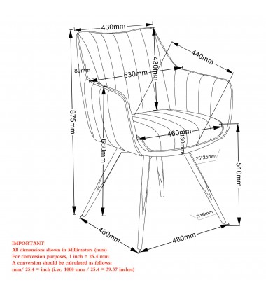 Worldwide -TALON-DINING CHAIR-CAMEL - (202-139CAM)  Worldwide -TALON-DINING CHAIR-CAMEL - (202-139CAM)