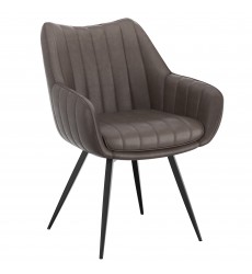  Worldwide -TALON-DINING CHAIR-CHARCOAL - (202-139CH)