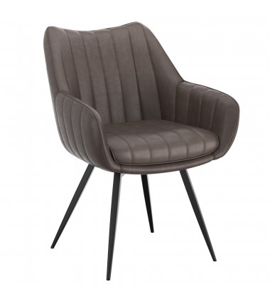  Worldwide -TALON-DINING CHAIR-CHARCOAL - (202-139CH)