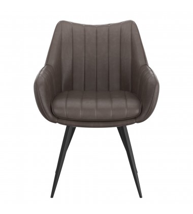 Worldwide -TALON-DINING CHAIR-CHARCOAL - (202-139CH)