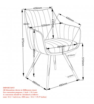  Worldwide -TALON-DINING CHAIR-MOSS - (202-139MS)