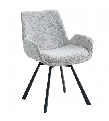 Worldwide -SIGNY-DINING CHAIR-LIGHT GREY - (202-144LG)