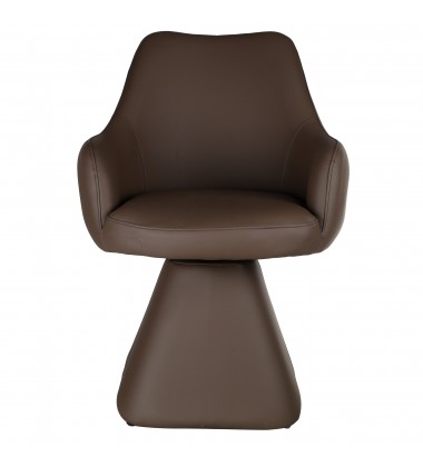  Worldwide-SWIVEL DINING/ACCENT CHAIR-(202-269BWN)