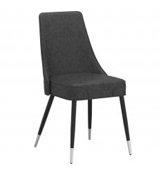  Worldwide -SILVANO-SIDE CHAIR-VINTAGE GREY - (202-429GY)