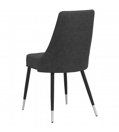  Worldwide -SILVANO-SIDE CHAIR-VINTAGE GREY - (202-429GY)