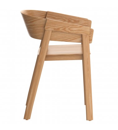  Worldwide-CONTRACT GRADE CHAIR, SET OF 2-(202-563NAT)