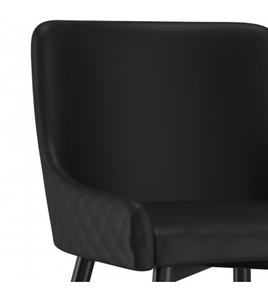  Worldwide -XANDER-SIDE CHAIR-BLACK - (202-620BK)