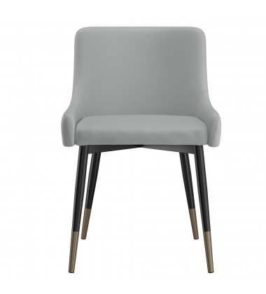  Worldwide -XANDER-SIDE CHAIR-LIGHT GREY - (202-620LG)