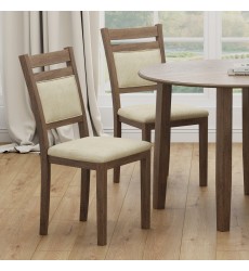  Worldwide-DINING CHAIR, SET OF 2-(202-863WAL)