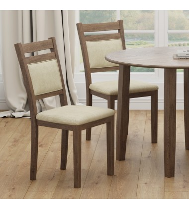 Worldwide-DINING CHAIR, SET OF 2-(202-863WAL)  Worldwide-DINING CHAIR, SET OF 2-(202-863WAL)