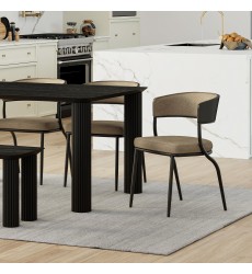  Worldwide-DINING CHAIR, SET OF 2-(202-904DKB)