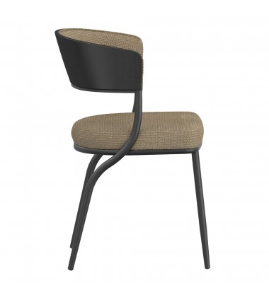  Worldwide-DINING CHAIR, SET OF 2-(202-904DKB)