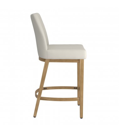  Worldwide -JACE-26'' COUNTER STOOLFABRIC-BEIGE_NATURAL - (203-082BEG_NT)