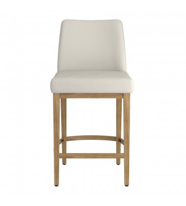  Worldwide -JACE-26'' COUNTER STOOLFABRIC-BEIGE_NATURAL - (203-082BEG_NT)
