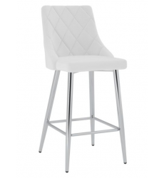  Worldwide -DEVO-26'' COUNTER STOOL-WHITE - (203-087WT)